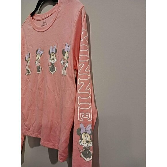 Disney Girls Minnie Mouse Long Sleeve Shirt, XS/NWOT - Picture 2 of 3